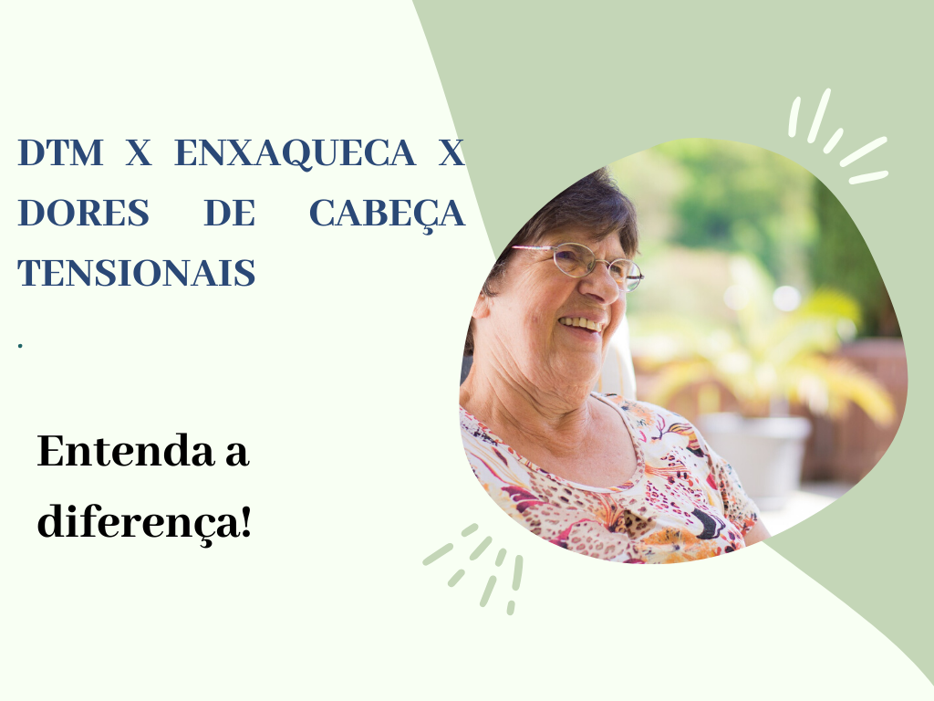 Diferença entre enxaqueca , dor de cabeça e DTM